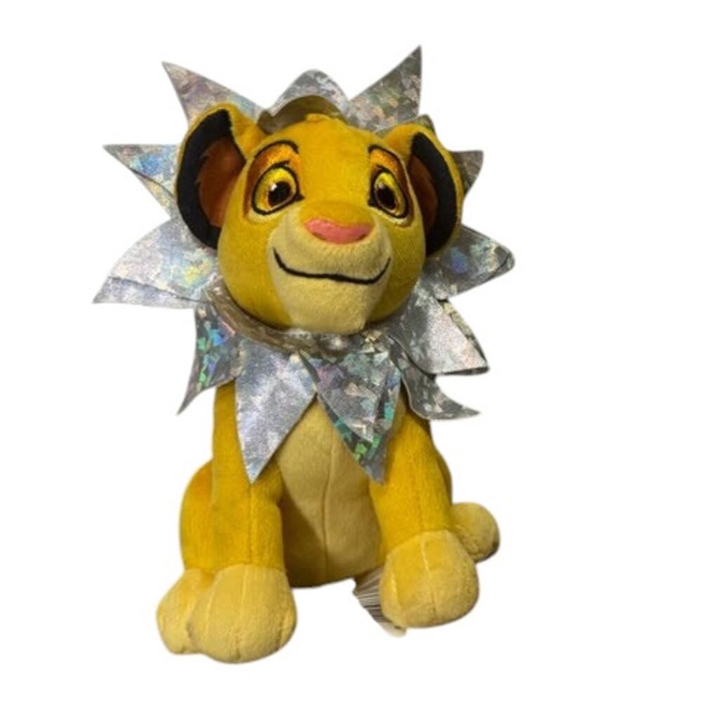 Disney100 Platinum Mane Lion King Simba Plush 7” Anniversary